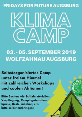 Sharepic zum Klima-Camp-2019