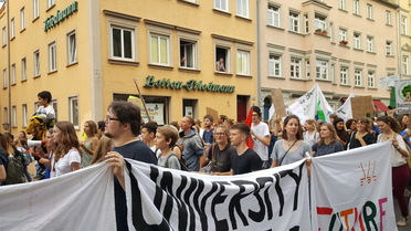 Impressionen von der Demo am 19. Juli 2019