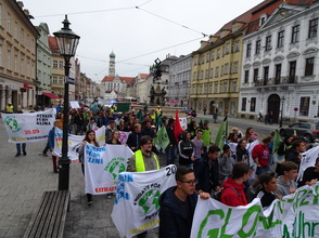 Impressionen von der Abenddemo am 06. September 2019