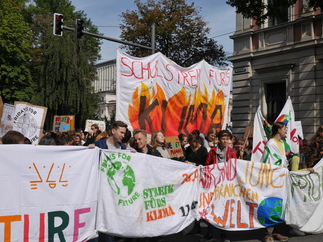 Impressionen vom globalen Klimastreik am 20. September 2019