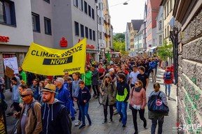 Impressionen vom globalen Klimastreik am 20. September 2019