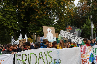 Impressionen von der Abschlussdemo am 27. September 2019