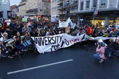 Impressionen von der Abschlussdemo am 27. September 2019