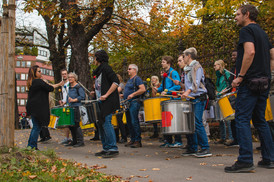 Impressionen von der Abschlussdemo am 18. Oktober 2019