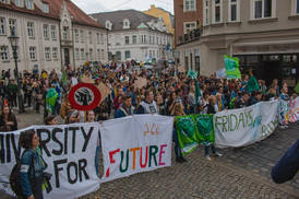 Impressionen von der Abschlussdemo am 18. Oktober 2019