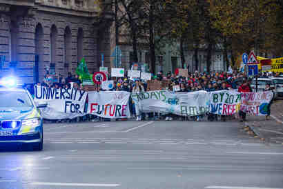 Impressionen von der Sonntagsdemo am 10. November 2019