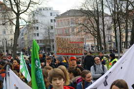 Impressionen von der Weihnachtsdemo am 20. Dezember 2019