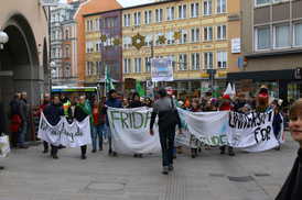 Impressionen von der Weihnachtsdemo am 20. Dezember 2019