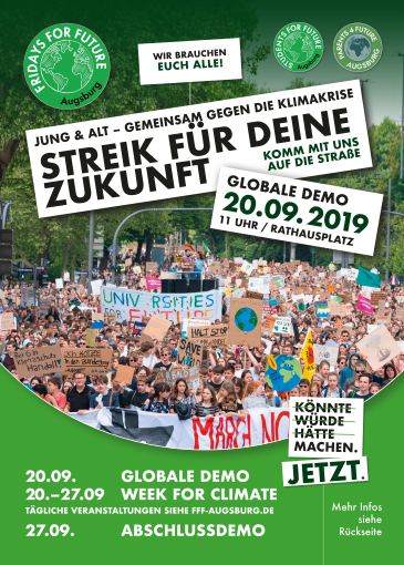 Flyer zur Demo am 20.09.